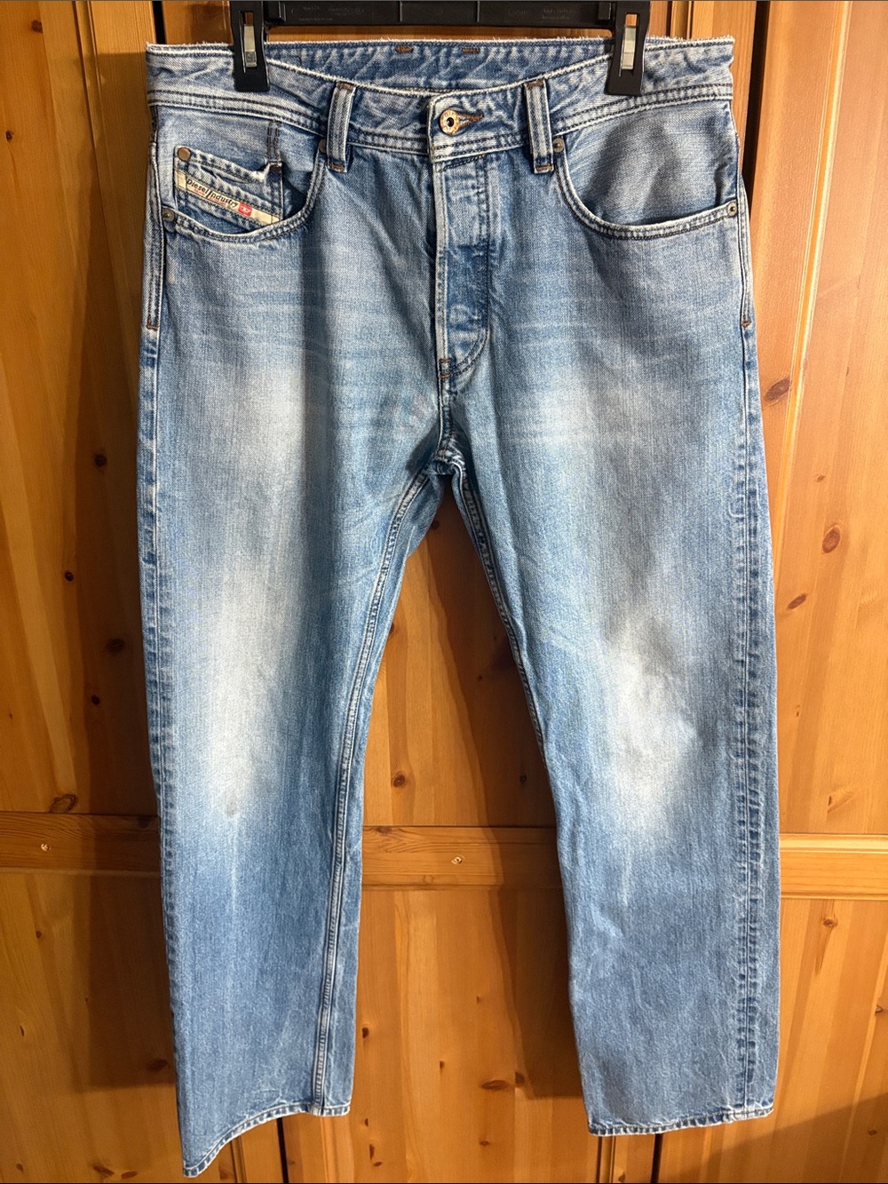 Diesel Light Blue Men’s Relaxed Fit Jeans